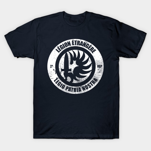 2 REP - Legion Etrangere (distressed) T-Shirt by TCP